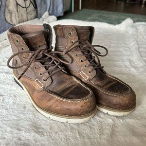 Levi’s Men’s Lace Up Boots Brown Shoes Size 11